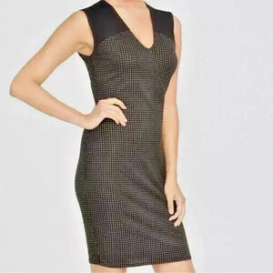 Rachel Rachel Roy Callie Black And Gold Dress Size 1X